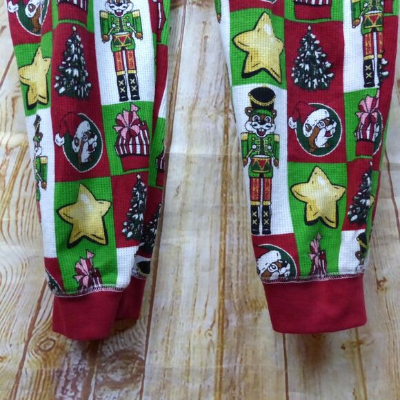 Buc-ee’s Christmas Jumpsuit Adult XL Thermal Nutcracker Pajama Holiday 2024 NWT - Picture 7 of 11